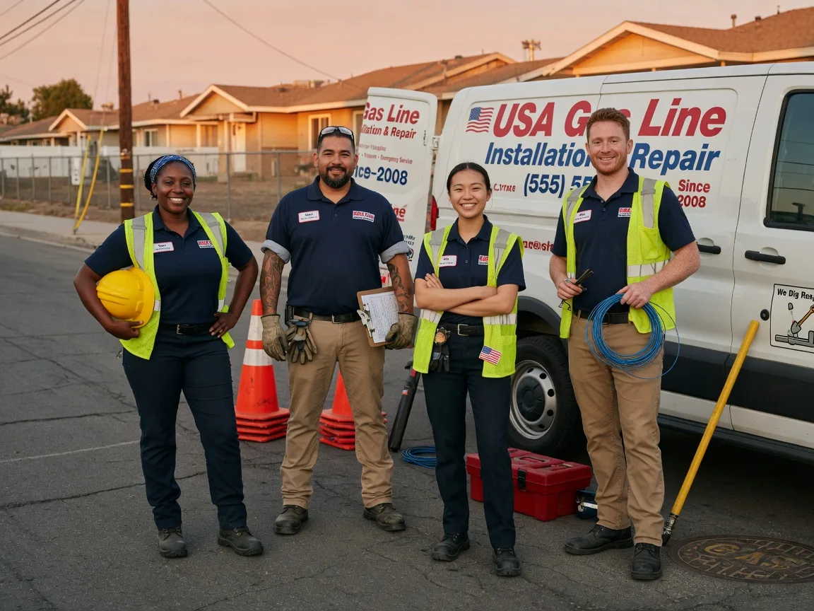 Gas Line Installation company in Llewellyn, PA